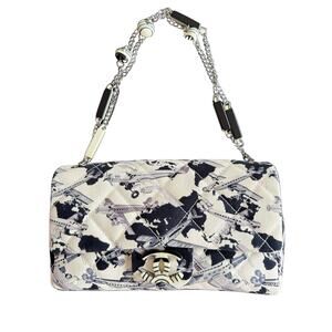 RARE Chanel 2006 Airplane Medium Canvas Single Flap